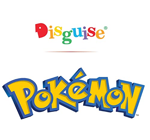 Disguise Pokeball Halloween Candy Pail, Official Pokemon Treat Pail Costume Accessory for Kids Red & White, 7.5 Inch Width