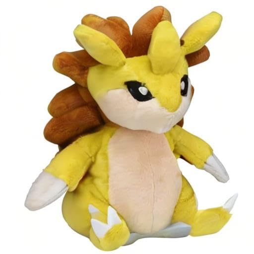 Pokemon Center: Sitting Cuties: Sandslash Plush # 28 - Generation 1-6 in