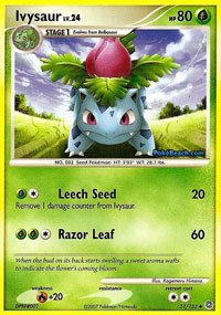 Pokemon - Ivysaur (51) - Secret Wonders
