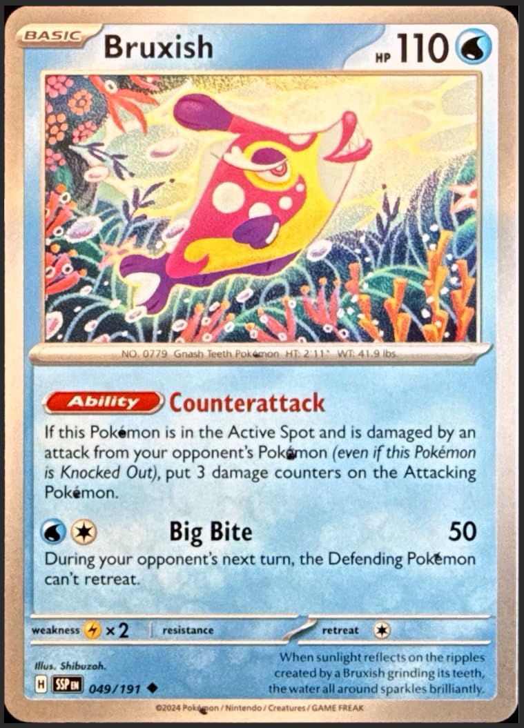 Bruxish - 049/191 - Surging Sparks - NM/M