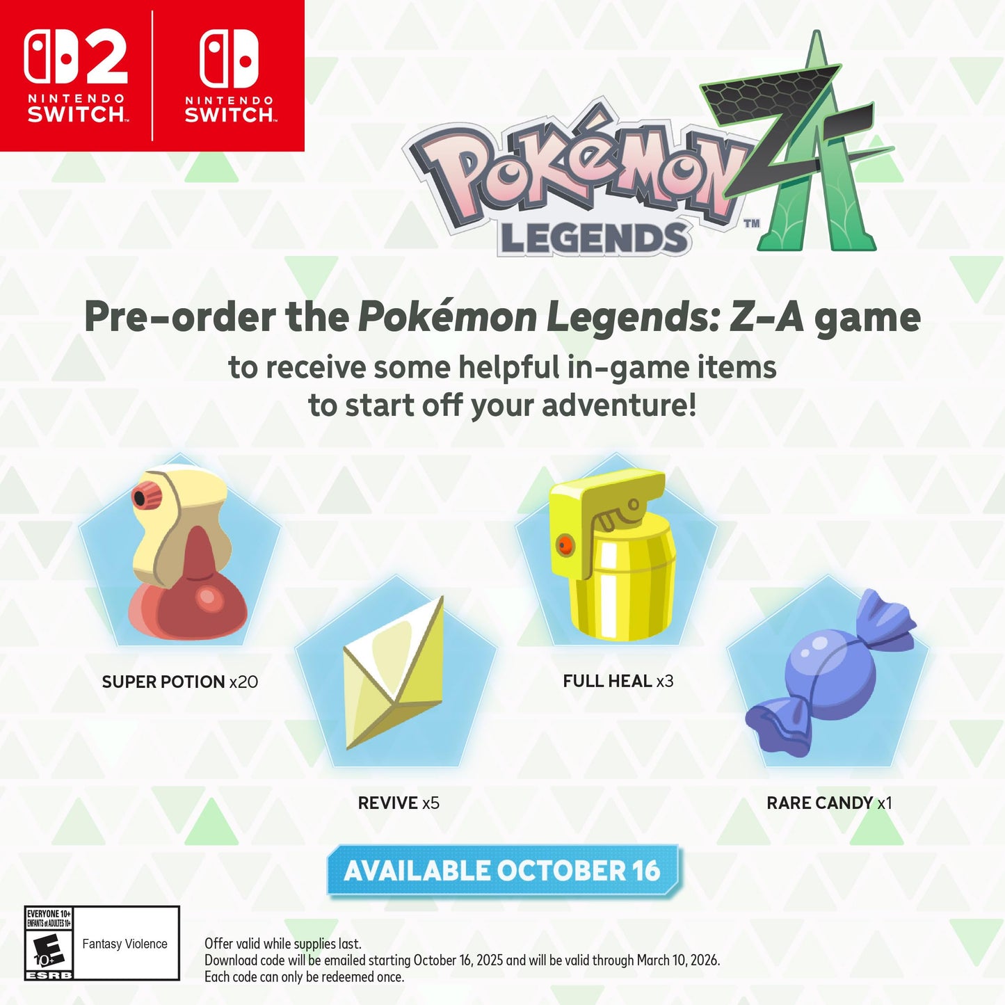 Nintendo Switch™ 2 + Pokémon™ Legends: Z-A - Nintendo Switch™ 2 Edition Bundle