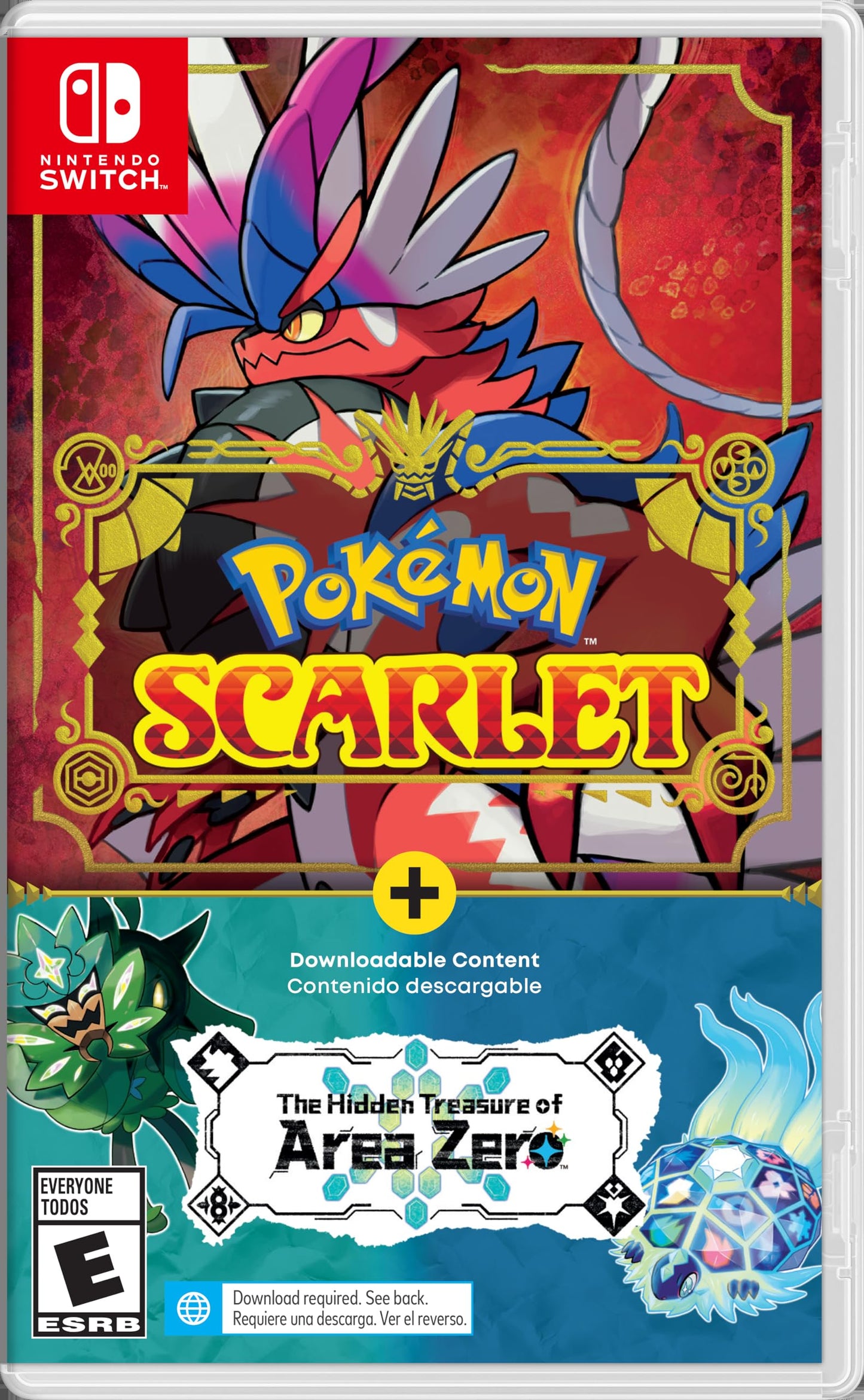 Pokémon™ Scarlet + The Hidden Treasure of Area Zero Bundle (Game+DLC) - US Version