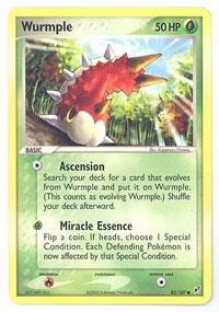 Pokemon - Wurmple (82) - EX Deoxys