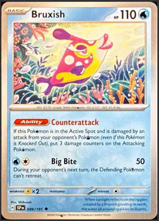 Bruxish - 049/191 - Surging Sparks - NM/M