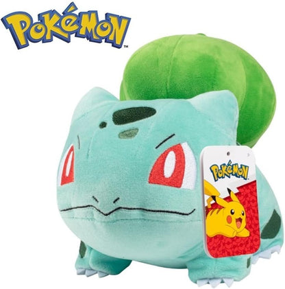 Pokemon 8-Inch Bulbasaur Starter Plush - Officially Licensed - Authentic Soft Stuffed Toy - Gift for Kids, Boys, Girls - 2+