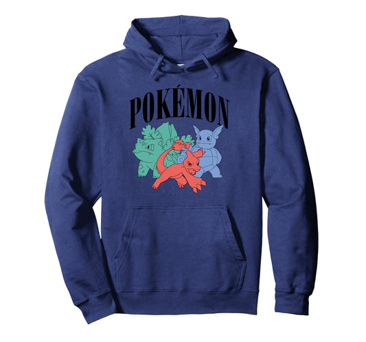 Pokémon - Charmeleon Ivysaur Wartortle Pullover Hoodie